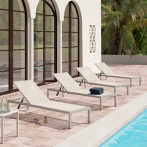 Royalston Mesh Sun Lounger Set Wayfair